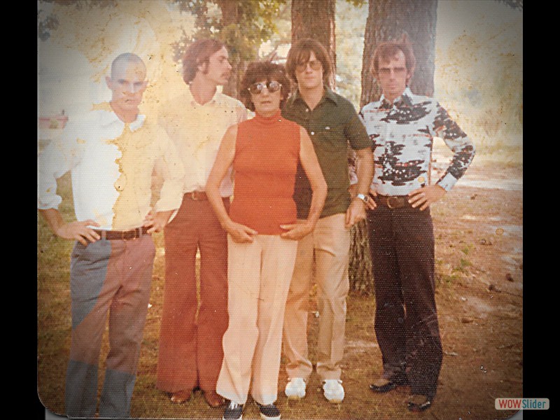 16 Mom with all the boys